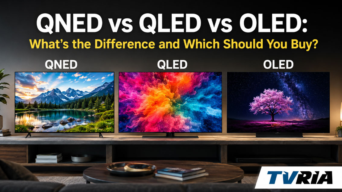 QNED vs QLED vs OLED